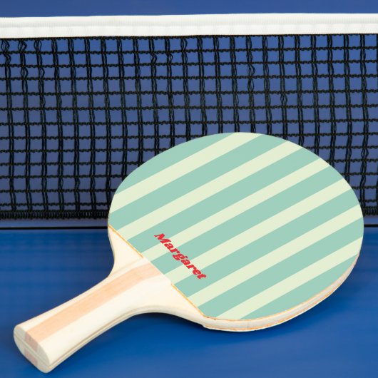 Raquette de ping pong avec monogramme (Insitu)