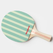 Raquette de ping pong avec monogramme (Côté)