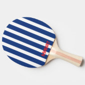 Raquette de ping pong avec monogramme (Côté)