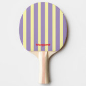 Raquette de ping pong avec monogramme (Devant)