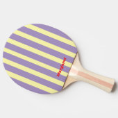 Raquette de ping pong avec monogramme (Côté)