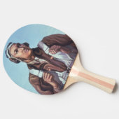 Raquette De Ping Pong Aviateurs noirs : Service militaire de combat de 2 (Côté)