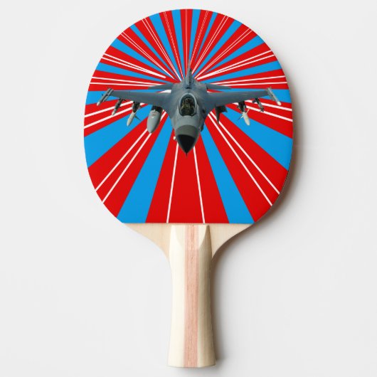 Raquette De Ping Pong Avion de chasse (Devant)