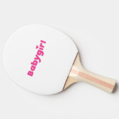 Raquette De Ping Pong Babygirl  (Côté)