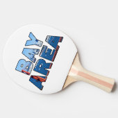 Raquette De Ping Pong Baie de San Francisco (Côté)