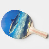Raquette De Ping Pong Baignade de requins Eau bleu de l'océan (Côté)