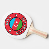 Raquette De Ping Pong Bakou Azerbaïdjan (Côté)