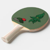 Raquette De Ping Pong Balade dans la pagaie de Ping Pong Woods (Devant Angle)