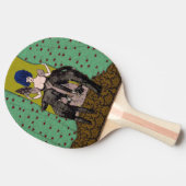 Raquette De Ping Pong Bald Men - Ping Pong Paddle (Côté)