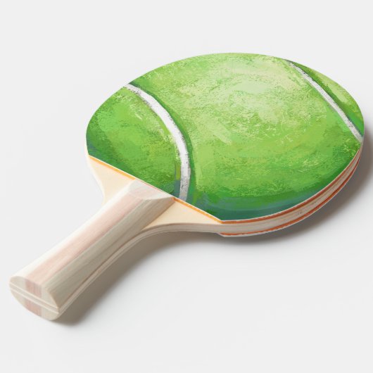 Raquette De Ping Pong Ball de tennis (Dos Angle)