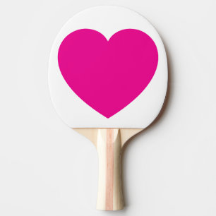 Raquette De Ping Pong Balle de ping-pong rose personnalisée – Table roma