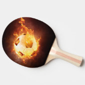 Raquette De Ping Pong Balle de soccer - Ping Pong Paddle (Côté)