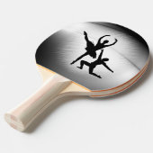 Raquette De Ping Pong Ballet Couple Dance (Devant Angle)