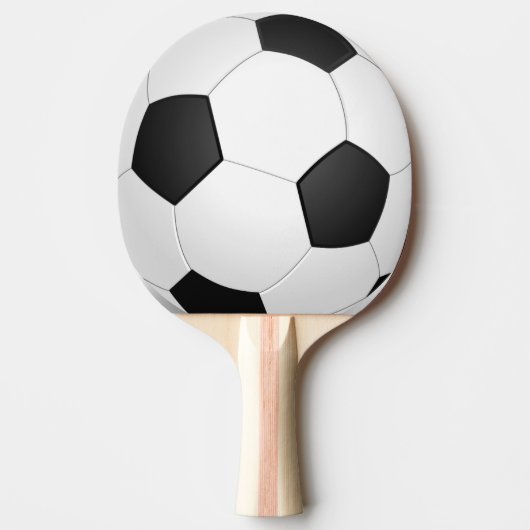 Raquette De Ping Pong Ballon de foot (Devant)