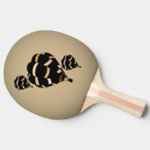 Raquette De Ping Pong Ballons à air chaud rustique (Côté)