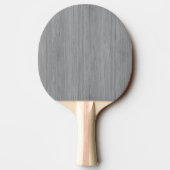 Raquette De Ping Pong Bambou gris cendré avec apparence de grain de bois (Dos)