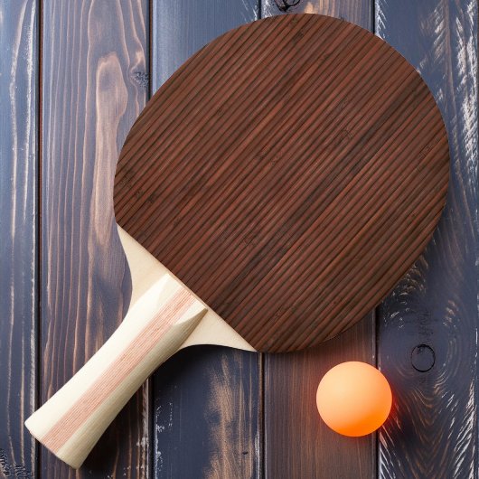 Raquette De Ping Pong Bambou taché