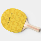 Raquette De Ping Pong Banane avec nom (Côté)