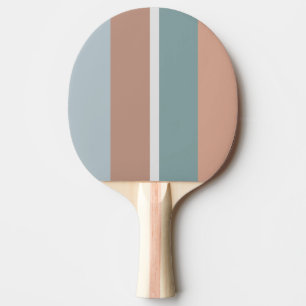 Raquette De Ping Pong Bandes de couleurs coupées