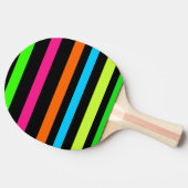Raquette De Ping Pong Bandes néon (Côté)