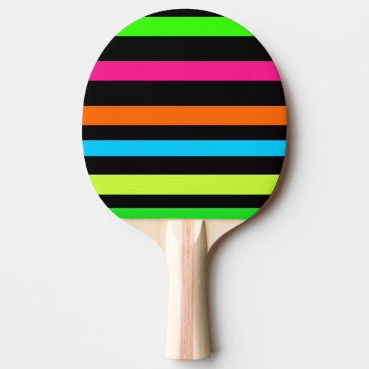 Raquette De Ping Pong Bandes néon (Devant)