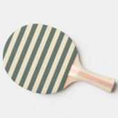 Raquette De Ping Pong Bandes polo grises chaudes et solides (Côté)