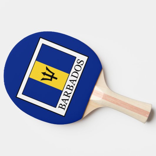 Raquette De Ping Pong Barbade (Côté)