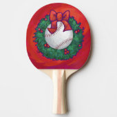 Raquette De Ping Pong Baseball en couronne rouge (Devant)