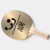 Raquette De Ping Pong Bat de tennis de table personnalisé (Côté)