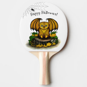 Raquette De Ping Pong Bat d'Halloween mignonne