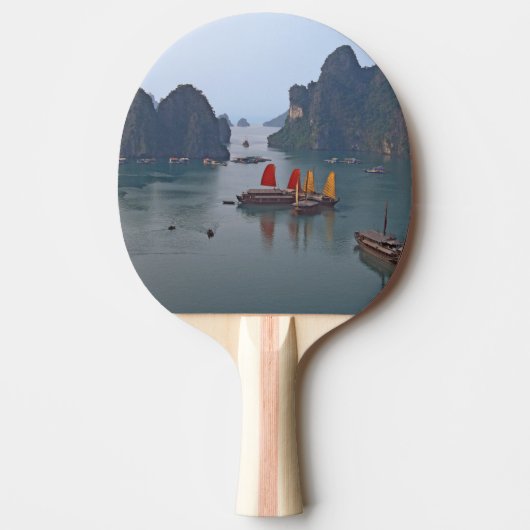 Raquette De Ping Pong Bateaux à voile à Ha Long Bay - Vietnam, Asie (Devant)