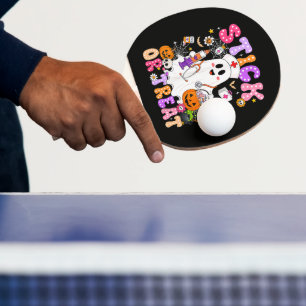 Raquette De Ping Pong Bâton drôle ou traitement gentil fantôme d'infirmi