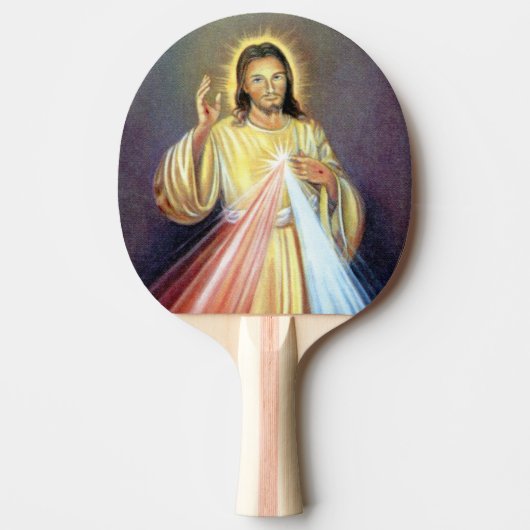 Raquette De Ping Pong Beau Jésus-Christ (Devant)