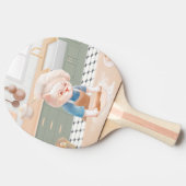 Raquette De Ping Pong Bébé Bébé - Cosy Morning Kneading (Côté)
