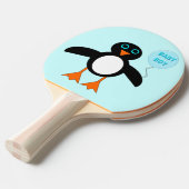 Raquette De Ping Pong Bébé Bleu mignon Ping Ping Paddle (Devant Angle)