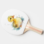 Raquette De Ping Pong Bébé Canard Aquarelle Ping Paddle (Côté)