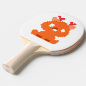 Raquette De Ping Pong Bébé cerf pixelisé mignon (Devant Angle)