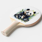 Raquette De Ping Pong Belle aquarelle Panda Bear (Devant Angle)