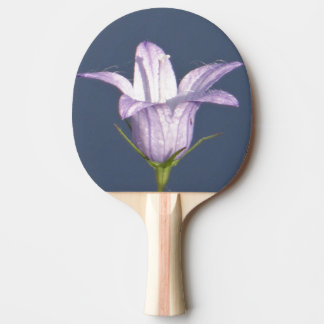 Raquette De Ping Pong Belle fleur de cloche bleue
