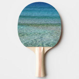 Raquette De Ping Pong Belle mer des Caraïbes calme