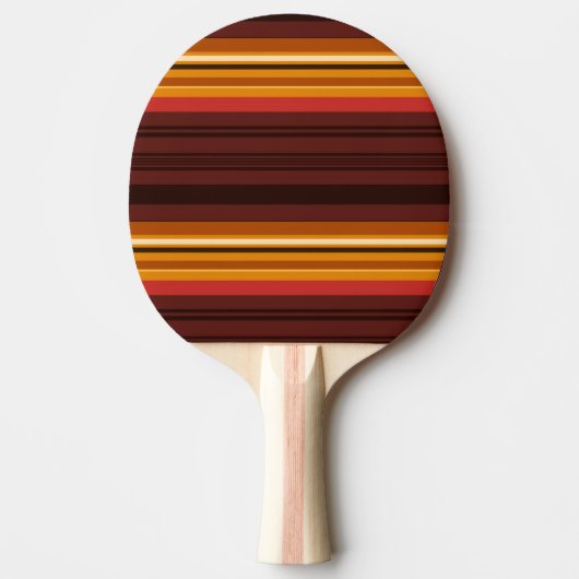 Raquette De Ping Pong Belles rayures vintages (Devant)