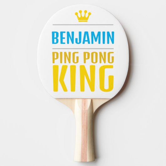 Raquette De Ping Pong Benjamin (Devant)