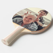 Raquette De Ping Pong Best Grandpa Ever Photo Script Custom (Devant Angle)