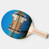 Raquette De Ping Pong Biélorussie Mir Château Architecture Nature (Côté)