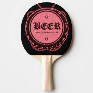 Raquette De Ping Pong BIÈRE ! Casquette de bouteille