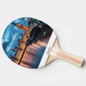 Raquette De Ping Pong Big Ben, Londres. (Côté)