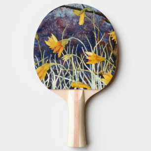 Raquette De Ping Pong "Big Ditch Lily" Paddle Floral Ping Pong