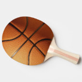 Raquette De Ping Pong Big Orange Basketball. (Côté)