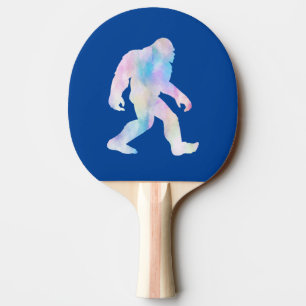 Raquette De Ping Pong Bigfoot aquarelle