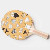 Raquette De Ping Pong Bikini tropical : Motif d'été à main (Côté)